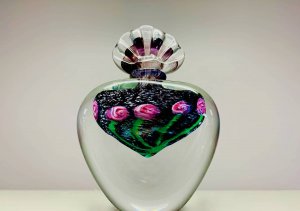 Floral Perfume Bottle Design